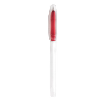 LUCY. Penna a sfera in PP con punta colorata - 105 - Rosso