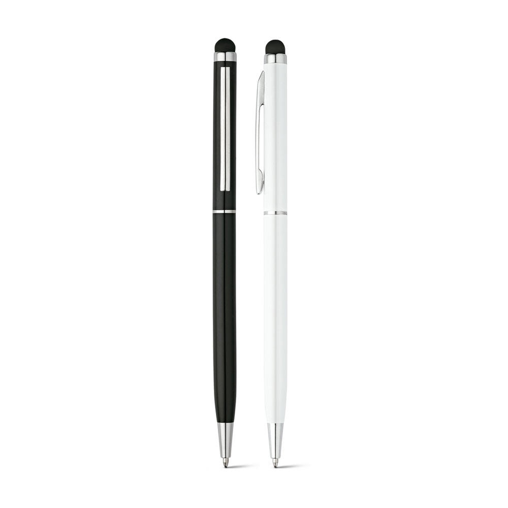 ZOE BK. Penna a sfera in alluminio con punta touch