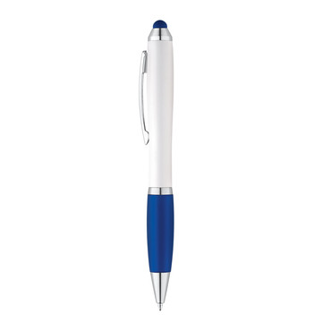 SANS BK. Penna a sfera con clip in metallo - 104 - Blu