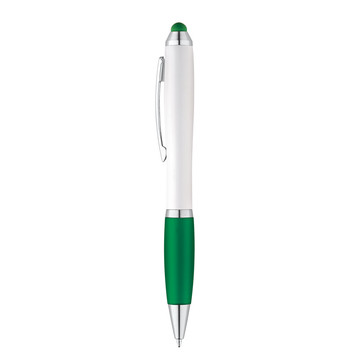 SANS BK. Penna a sfera con clip in metallo - 109 - Verde
