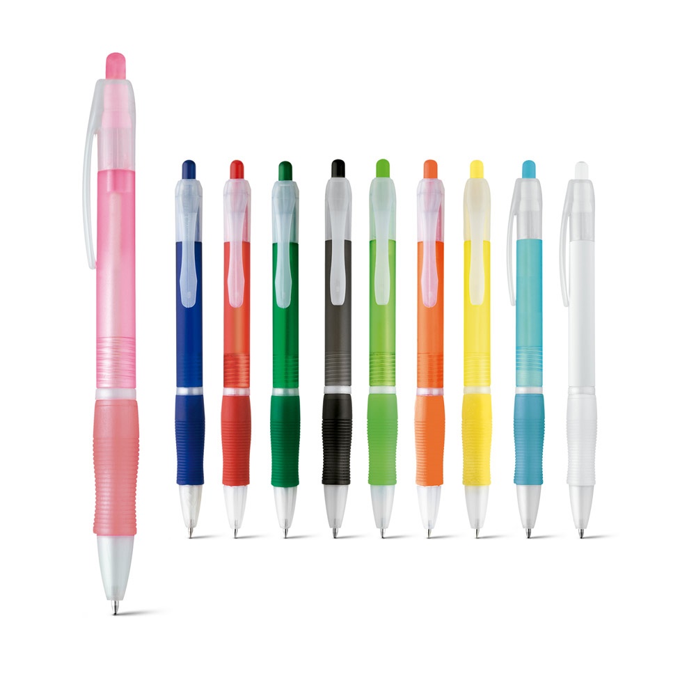 SLIM BK. Penna a sfera in ABS con finitura antiscivolo