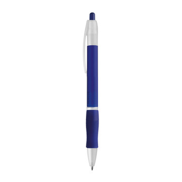 SLIM BK. Penna a sfera in ABS con finitura antiscivolo - 104 - Blu