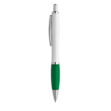 MOVE BK. Penna a sfera in ABS con clip e dettagli in metallo - 109 - Verde