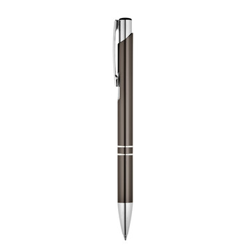 BETA BK. Penna a sfera in alluminio con clip - 147 - Bronzo