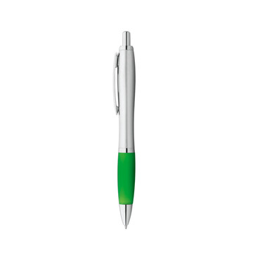 SWING. Penna a sfera in ABS con clip in alluminio - 119 - Verde chiaro