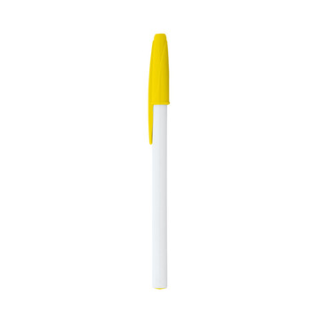 CORVINA. Penna a sfera CARIOCA® in PS - 108 - Giallo