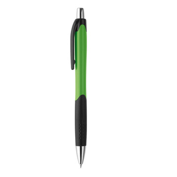 CARIBE. Penna a sfera in ABS con clip - 119 - Verde chiaro