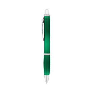 SWING rPET. Penna a sfera in PET riciclato (100% rPET) con clip metallica - 109 - Verde