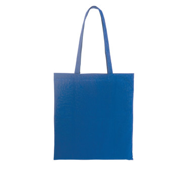 CAIRO. Borsa in cotone riciclato (70%) e poliestere (30% rPET) (180 g/m²) - 114 - Blu reale