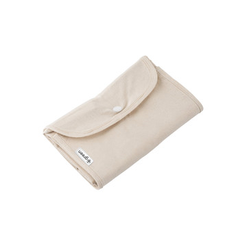 BEIRUT. Borsa pieghevole in cotone (50%), cotone riciclato (30%) e poliestere (20% rPET) (140 g/m²) - 150 - Naturale chiaro