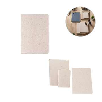 ORGANIC SEMI-RIGID. Block notes A5 con copertina semirigida fabbricata tramite materia organica degli elefanti (80%) - ORGANIC SEMI-RIGID. Block notes A5 con copertina semirigida fabbricata tramite materia organica degli elefanti (80%)