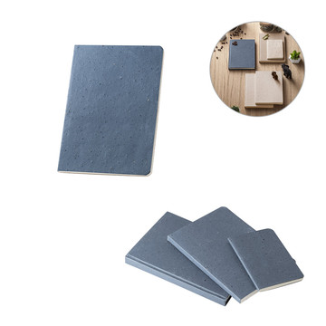 COFFEEPAD SEMI-RIGID. Block notes A5 con copertina semirigida fabbricata attraverso gli scarti della buccia di caffé (65%) - COFFEEPAD SEMI-RIGID. Block notes A5 con copertina semirigida fabbricata attraverso gli scarti della buccia di caffé (65%)