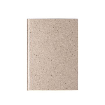 TEAPAD RIGID. Block notes A5 con copertina rigida fabbricata tramite gli scarti delle foglie di tè (65%) - 160 - Naturale