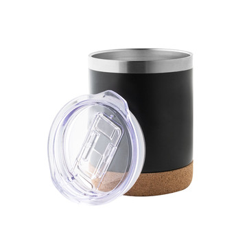 SOLBERG TUMBLER. Bicchiere da viaggio in acciaio inox 400 mL - 103 - Nero