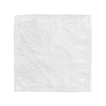 BARDEM S. Asciugamano mani (350 g/m²) in cotone (82%) e cotone riciclato (18%) - 106 - Bianco