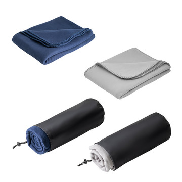 GALLIOT. Coperta polare (180 g/m²) in poliestere riciclato (100% rPET) - GALLIOT. Coperta polare (180 g/m²) in poliestere riciclato (100% rPET)