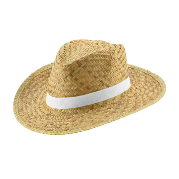 JEAN POLI. Cappello in paglia naturale - 106 - Bianco