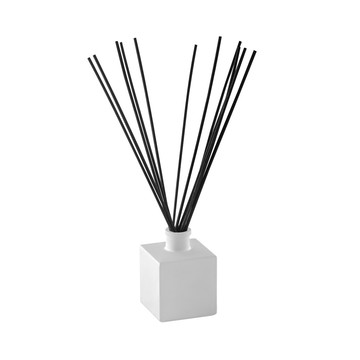 YEUN. Bastoncini diffusori in flacone di vetro - 106 - Bianco