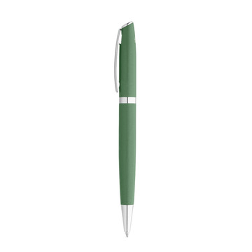 RE-LANDO-SET. Set penna roller e penna a sfera con corpo in alluminio riciclato (100% rAL) - 109 - Verde