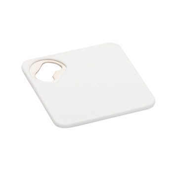 FUNFAYE. Sottobicchiere con apribottiglie - 106 - Bianco