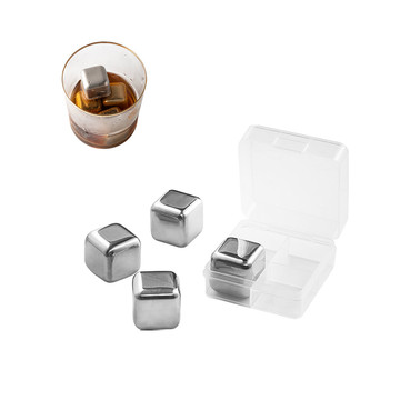 GLACIER. Set di cubi riutilizzabili in acciaio inox - GLACIER. Set di cubi riutilizzabili in acciaio inox