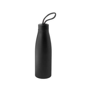MORGAN. Borraccia in acciaio inox riciclato al 90% (710 mL) - 103 - Nero