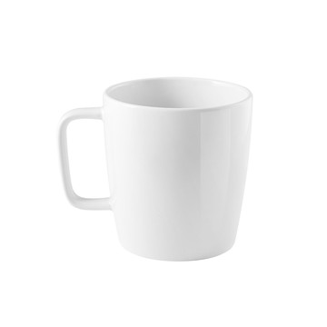 DHONI WHITE. Tazza in ceramica da 450 ml - 106 - Bianco