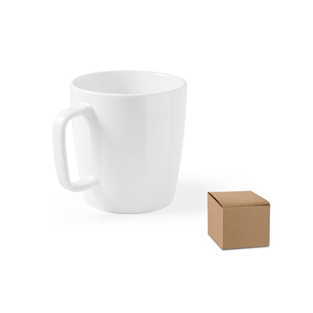 DHONI WHITE. Tazza in ceramica da 450 ml