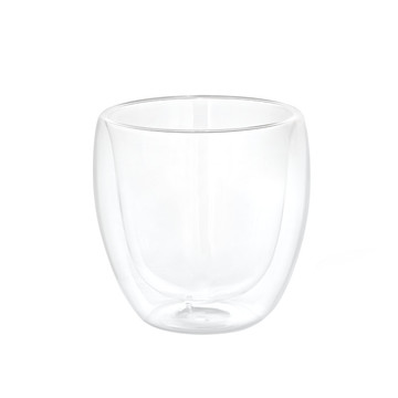 AMERICANO. Bicchiere in vetro borosilicato in vetro 220 mL - 110 - Trasparente