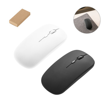 KHAN. Mouse wireless con batteria da 500 mAh in ABS riciclato (100% rABS) - KHAN. Mouse wireless con batteria da 500 mAh in ABS riciclato (100% rABS)