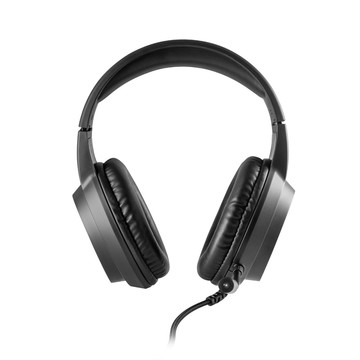 Thorne Headset RGB. Cuffie da gioco in ABS con cavo da 2 m, microfono e luci LED RGB - 103 - Nero