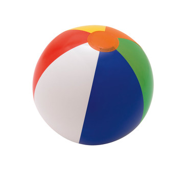 PARAGUAI. Pallone da spiaggia gonfiabile in PVC opaco - 100 - Assortito