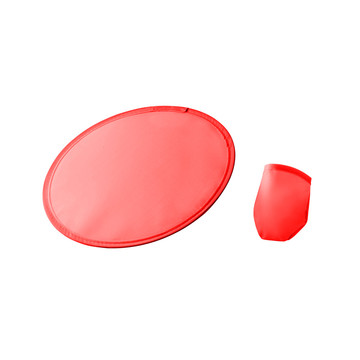 JURUA. Disco Frisbee pieghevole in 190T - 105 - Rosso