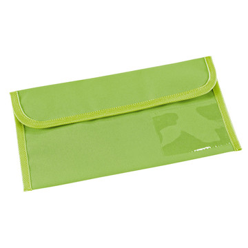 AIRLINE. Borsa portadocumenti da viaggio 600D - 119 - Verde chiaro