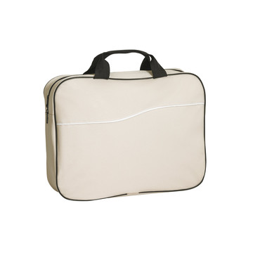 DOHA. Cartella per conferenze 600D - 131 - Beige