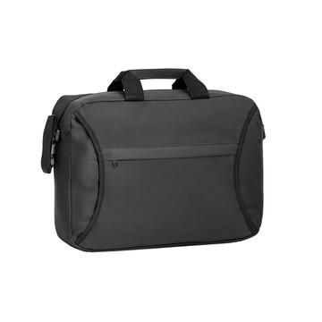 SEOUL. Cartella per conferenze 600D - 103 - Nero