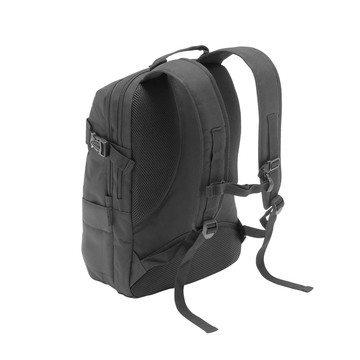ZIPPERS BPACK. Zaino porta PC 15'6'' in 840D e 300D jacquard - 103 - Nero
