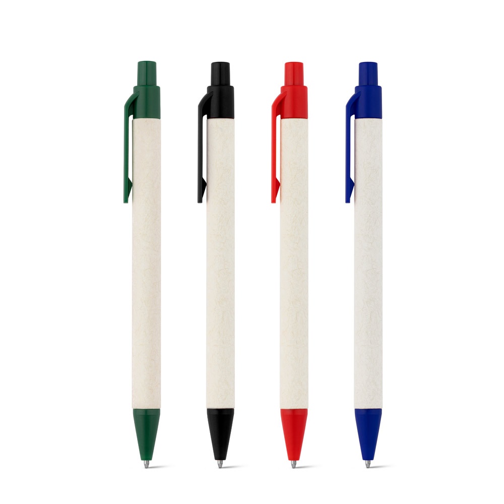 MILINK. Penna a sfera su carta riciclata al 100%