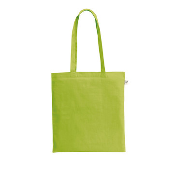 MEXICO. Borsa in cotone riciclato (70%) e poliestere (30% rPET) (150 g/m²) - 119 - Verde chiaro