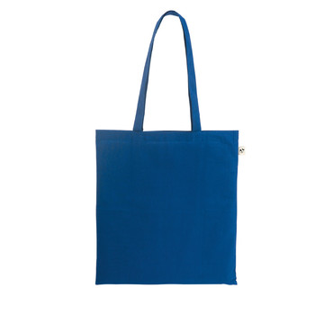 MEXICO. Borsa in cotone riciclato (70%) e poliestere (30% rPET) (150 g/m²) - 114 - Blu reale