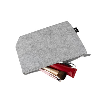 MALLORCA. Borsa multiuso in feltro riciclato (100% rPET) - 123 - Grigio chiaro