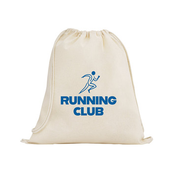 DAHAB. Borsa a sacca in 100% cotone (140 g/m²) - 150 - Naturale chiaro