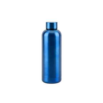 ODIN METTALIC. Borraccia in acciaio inox riciclato al 90% 550 mL - 114 - Blu reale