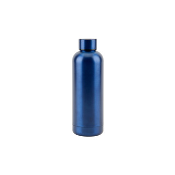 ODIN METTALIC. Borraccia in acciaio inox riciclato al 90% 550 mL - 134 - Blu scuro