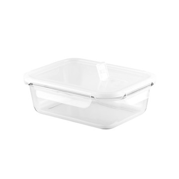 QUORIN. Contenitore ermetico in vetro borosilicato 1 L - 106 - Bianco
