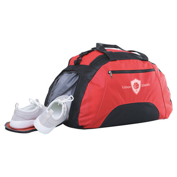 FIT. Borsa sportiva in 600D - 105 - Rosso