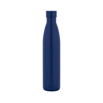 RE-BUFFON XL. Borraccia in acciaio inox con doppia parete (90% riciclato) - 134 - Blu scuro