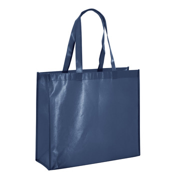 MILLENIA. Borsa in TNT laminato (110 g/m²) - 104 - Blu