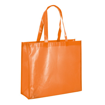 MILLENIA. Borsa in TNT laminato (110 g/m²) - 128 - Arancione