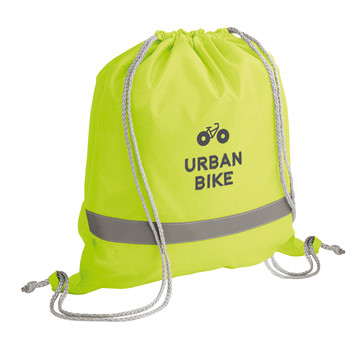 RULES. Zaino a sacca in 210D - 108 - Giallo